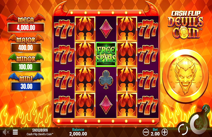 Cash Flip Devil's Coin Slot Review and Demo Play