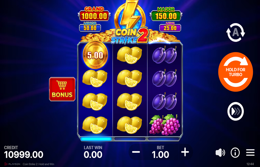 Coin Strike 2: Hold And Win Slot Review and Demo Play