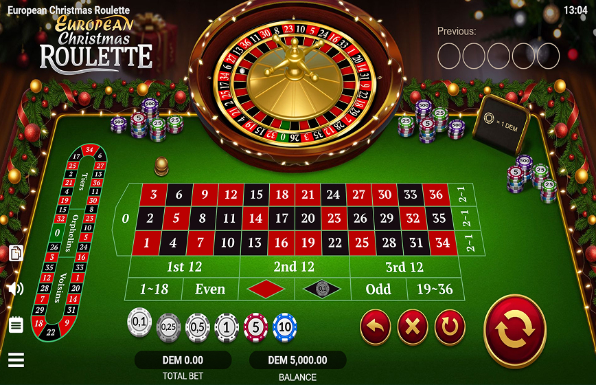 European Christmas Roulette Slot Review and Demo Play