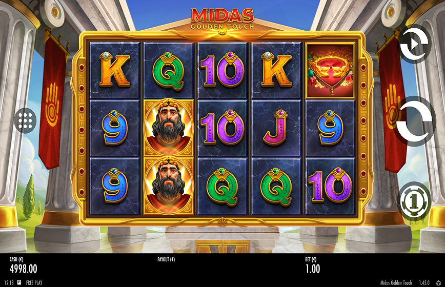 Midas Golden Touch Slot Review and Demo Play
