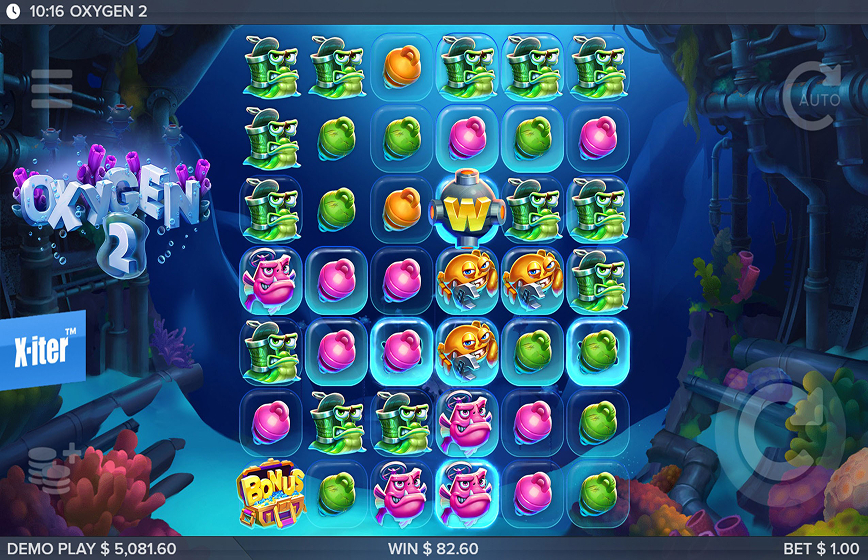 Oxygen 2 Slot Review and Demo Play