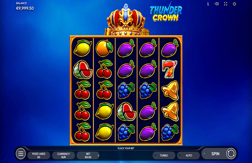 Thunder Crown Slot Review and Demo Play